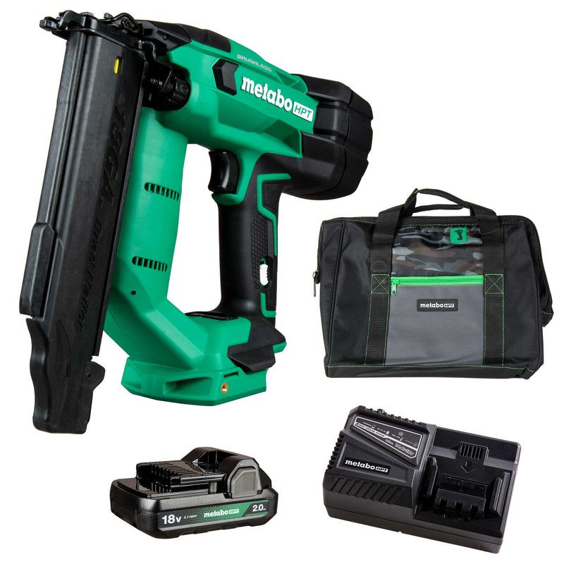 18V Compact 18 Gauge Cordless Brad Nailer Kit (1x2.0Ah)