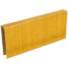 Medium Crown Staple 7/16" Crown x 1" Length, 16 GA, Galvanized (10M)
