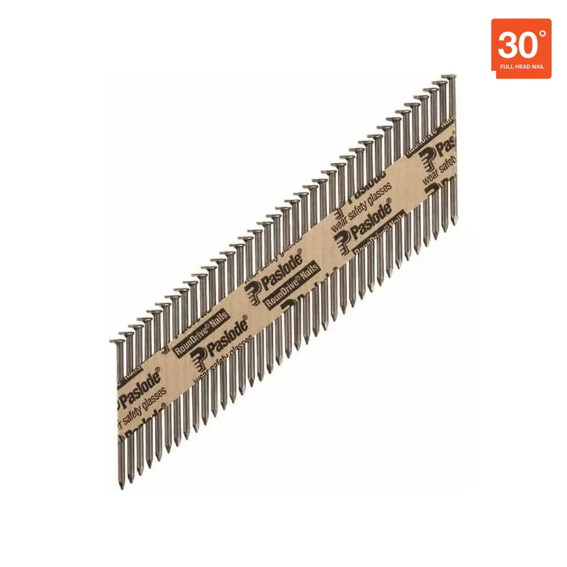 Paslode 650631 3 x .120 Smoooth Shank 30 Degree Paper Tape Collated Round Drive Framing & Fuel Pack 3,000 Count
