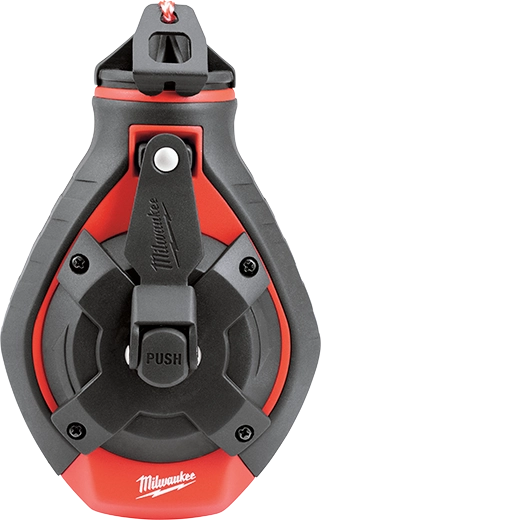 Milwaukee 48-22-3986 100' Bold Line Chalk Reel & Red Chalk Refill