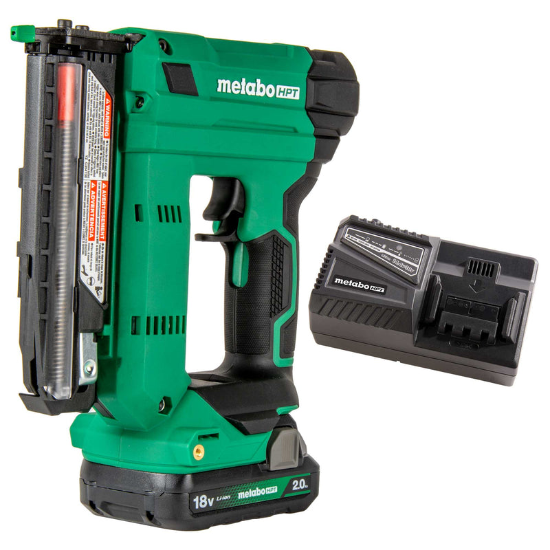 18V MultiVolt 23-Gauge Pin Nailer (1x2.0Ah) Metabo HPT NP1835DA