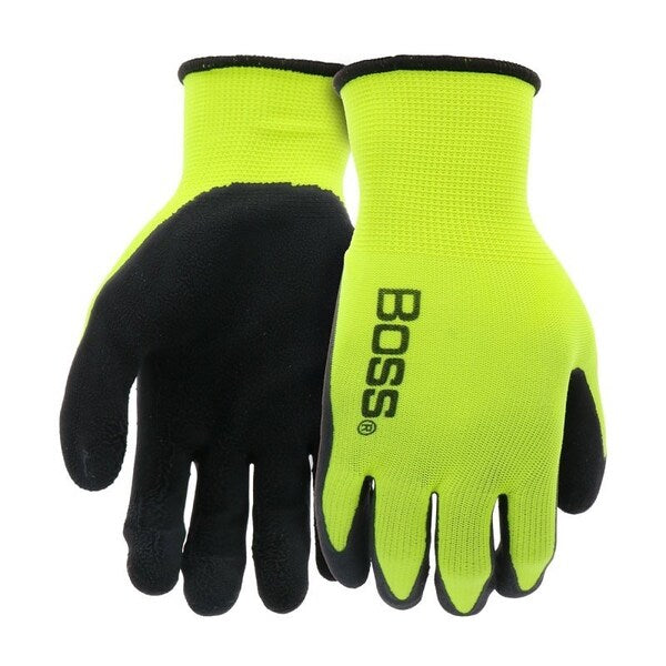 Boss B31282-M Mens Hi-Vis Medium Flexgrip Gloves