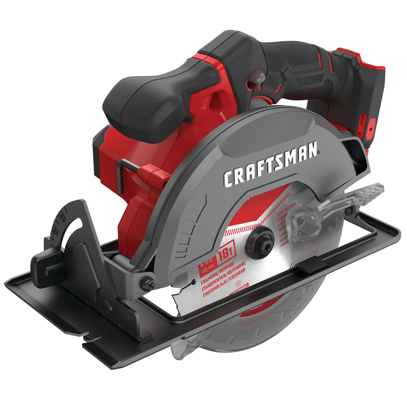CRAFTSMAN V20* Cordless 6-1/2-Inch Circular Saw (Tool Only) - Reconditioned