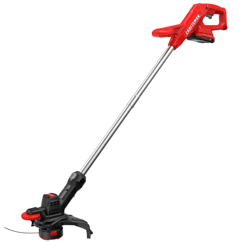 CRAFTSMAN V20* Cordless 10-Inch WEEDWACKER String Trimmer and Edger Kit with (1) 2.0Ah Battery and Charger - Reconditioned