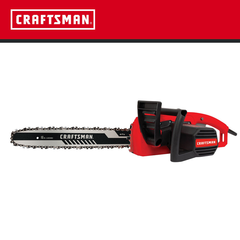 CRAFTSMAN Corded 16-Inch Electric Chainsaw (12 Amp) - Reconditioned