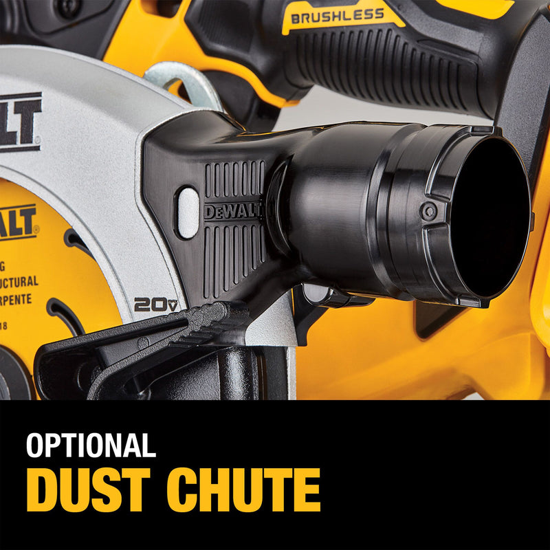 DEWALT 20V MAX* XR 6-1/2 in. Brushless Cordless Circular Saw (Tool Only) - Reconditioned
