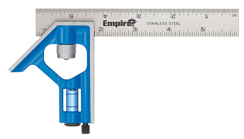Empire E255 True Blue 6" Combination Square