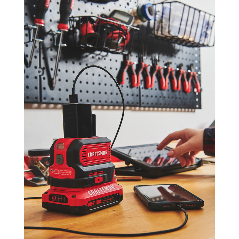 CRAFTSMAN V20* Portable Power Station/inverter (150 Watt) (Tool Only) - Reconditioned