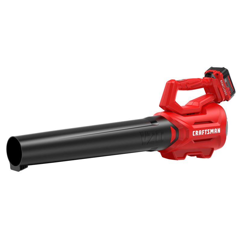 CRAFTSMAN V20* Cordless Axial Leaf Blower Kit with (1) 4.0Ah Battery and Charger - Reconditioned