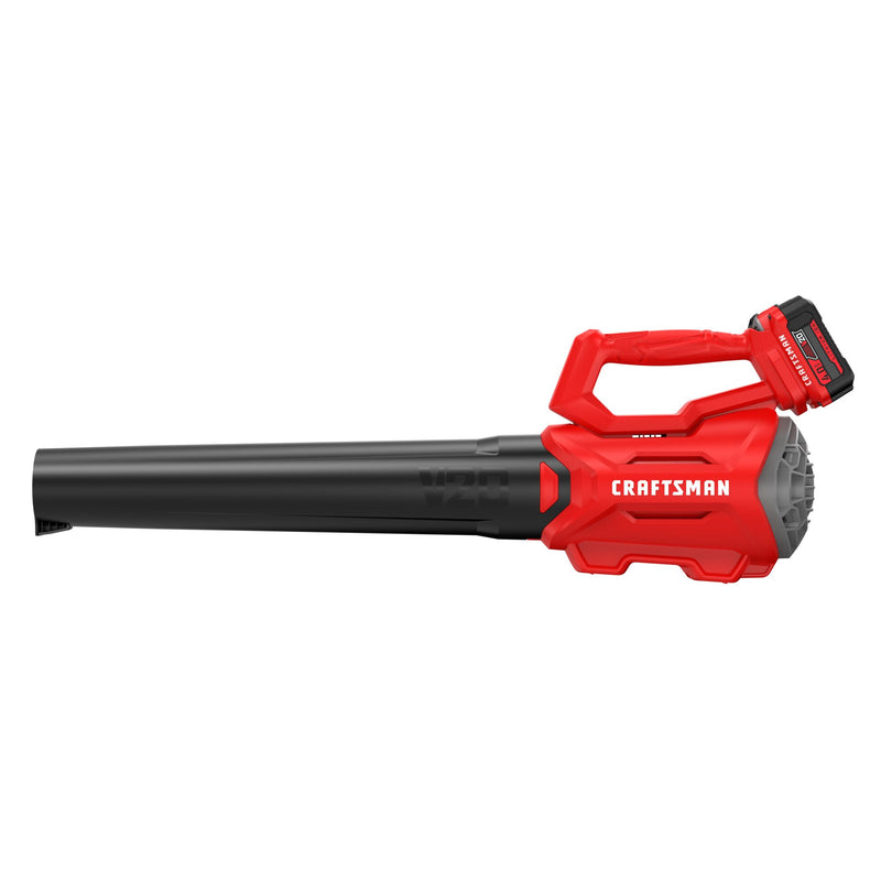 CRAFTSMAN V20* Cordless Axial Leaf Blower Kit with (1) 4.0Ah Battery and Charger - Reconditioned