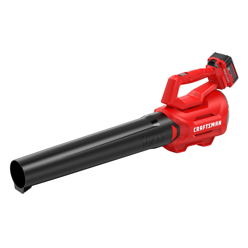 CRAFTSMAN V20* Cordless Axial Leaf Blower Kit with (1) 4.0Ah Battery and Charger - Reconditioned