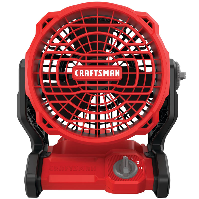 CRAFTSMAN V20 Cordless 3-Speed Jobsite Fan (Tool Only) - Reconditioned