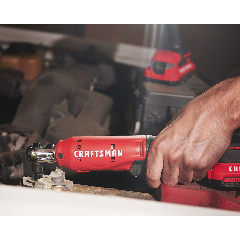 CRAFTSMAN V20* Cordless 3/8-Inch Drive Ratchet (Tool Only) - Reconditioned