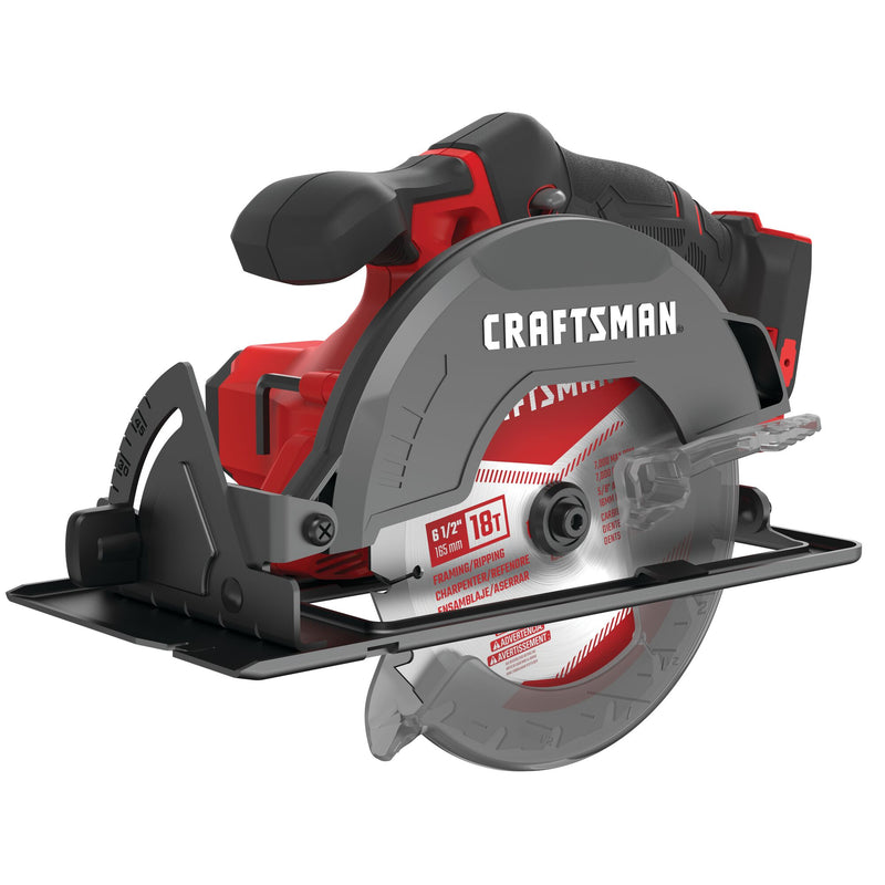 CRAFTSMAN V20* Cordless 6-1/2-Inch Circular Saw (Tool Only) - Reconditioned