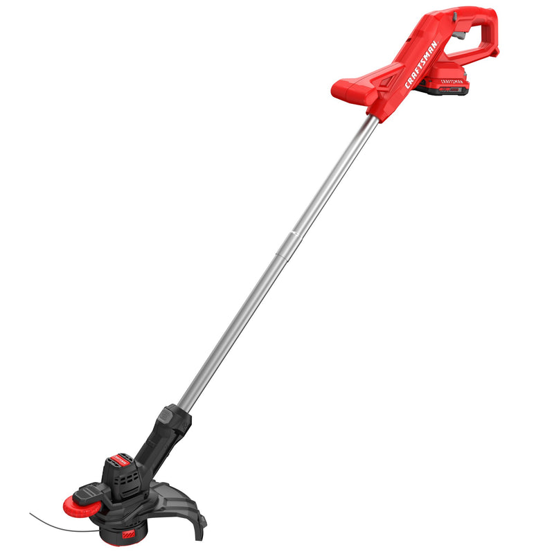 CRAFTSMAN V20* Cordless 10-Inch WEEDWACKER String Trimmer and Edger Kit with (1) 2.0Ah Battery and Charger - Reconditioned