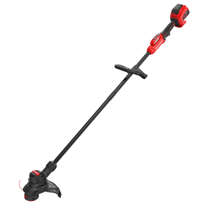 CRAFTSMAN V20* BRUSHLESS RP Cordless Adjustable String Trimmer with (1) 5.0ah Battery and Charger - Reconditioned