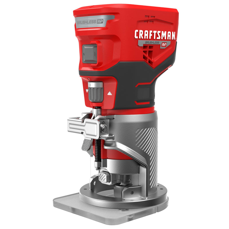 CRAFTSMAN V20* BRUSHLESS RP Cordless Fixed Base Router (Tool Only) - Reconditioned
