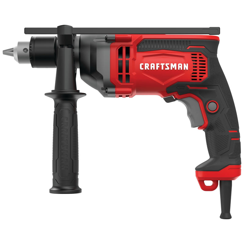 CRAFTSMAN Corded 1/2-Inch Electric Variable Speed Hammer Drill (7 Amp) - Reconditioned