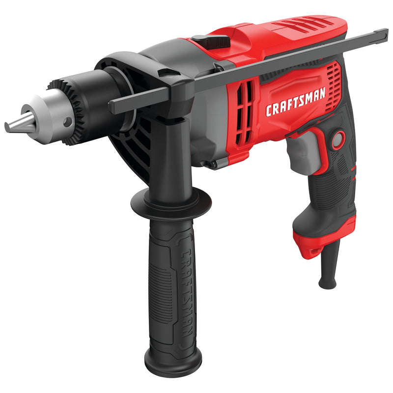 CRAFTSMAN Corded 1/2-Inch Electric Variable Speed Hammer Drill (7 Amp) - Reconditioned