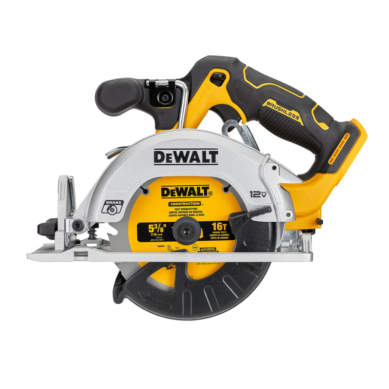 DEWALT XTREME 12V MAX* 5-3/8 in. Brushless Cordless Circular Saw (Tool Only) - Reconditioned