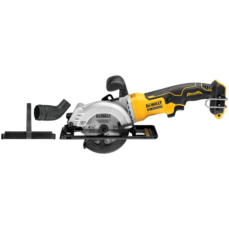 DEWALT 20V MAX* ATOMIC Brushless Cordless 4-1/2-in (114-mm) Circular Saw (Tool Only) - Reconditioned