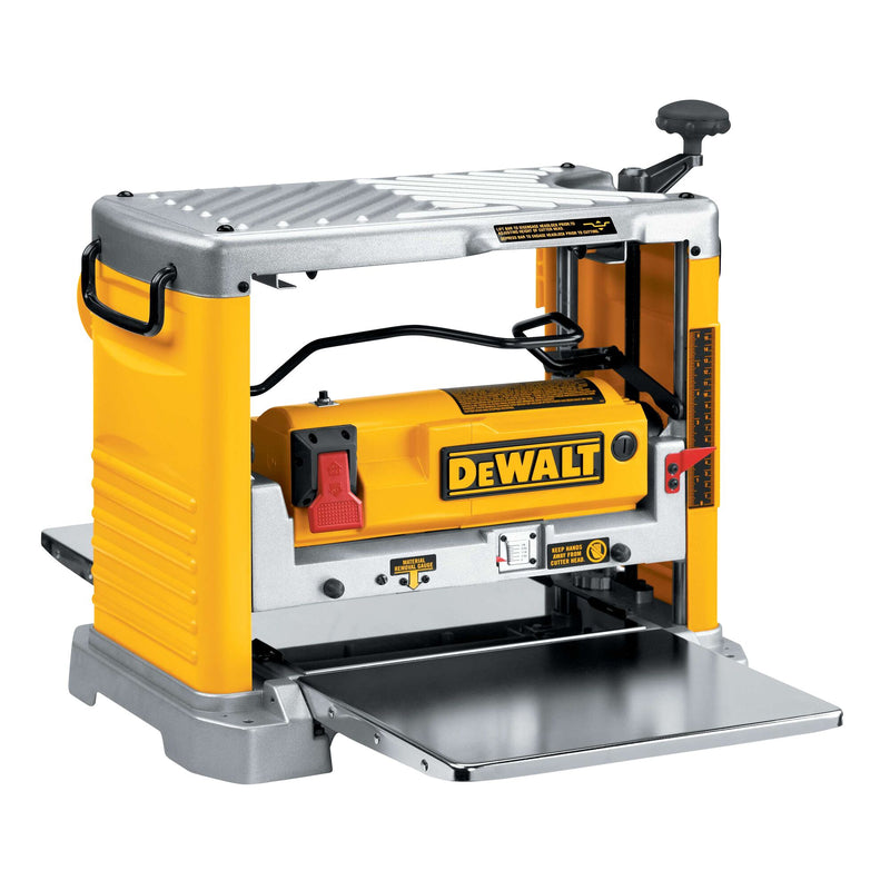 DEWALT 12-1/2-Inch (318mm) Corded Electric Thickness Planer with Three Knife Cutter-Head (15 Amp) - Reconditioned
