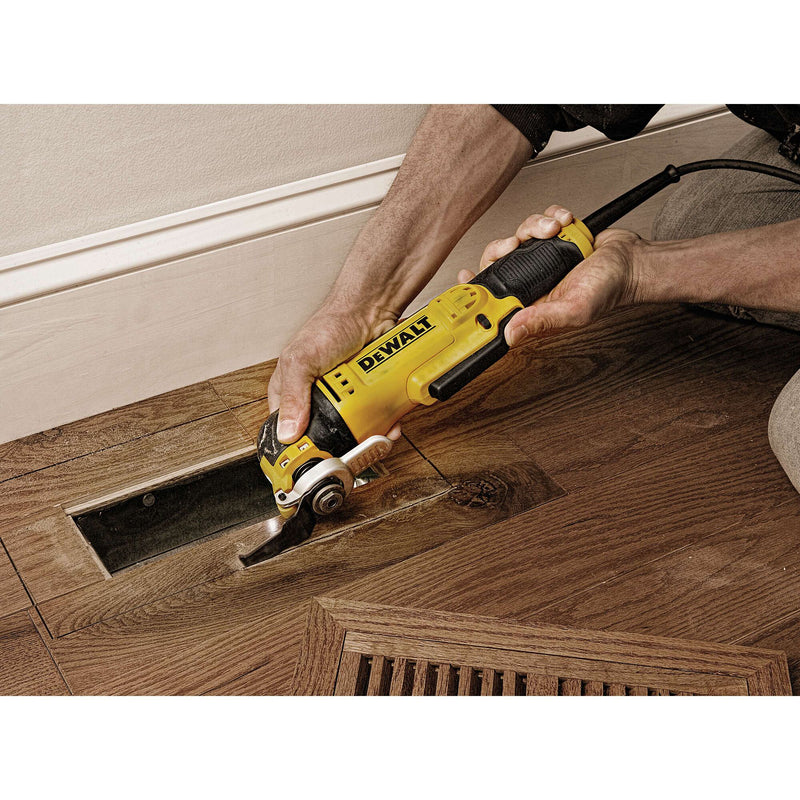 DEWALT Oscillating Multi-Tool Kit, Yellow - Reconditioned