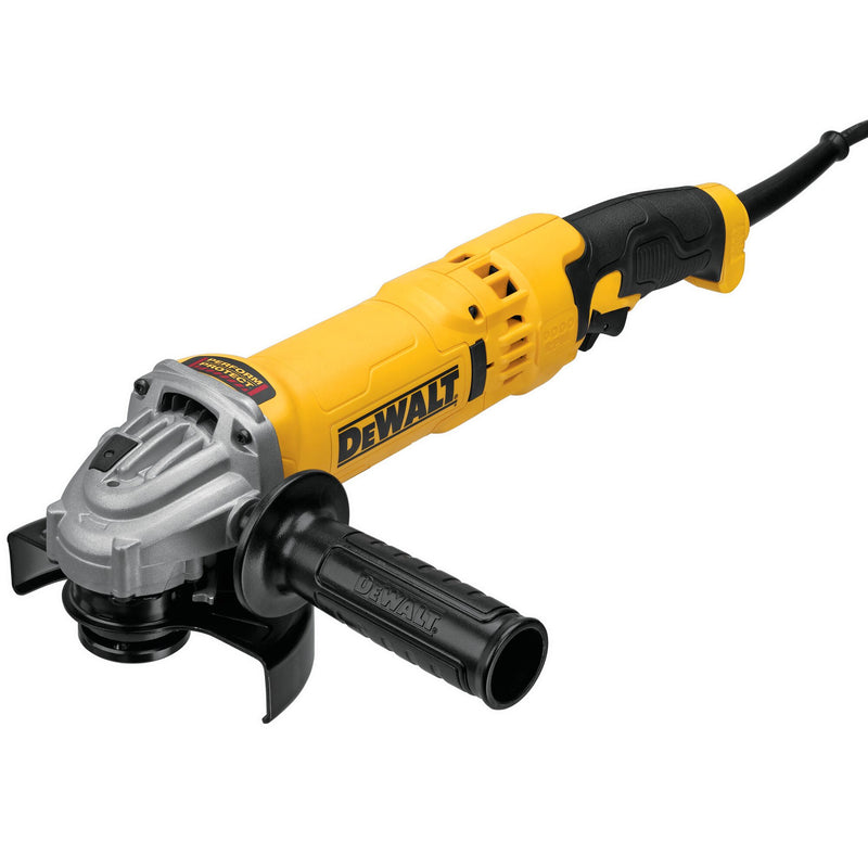 DEWALT 4-1/2-Inch - 5-Inch (114mm - 127mm) Corded Electric Trigger Switch Angle Grinder - Reconditioned