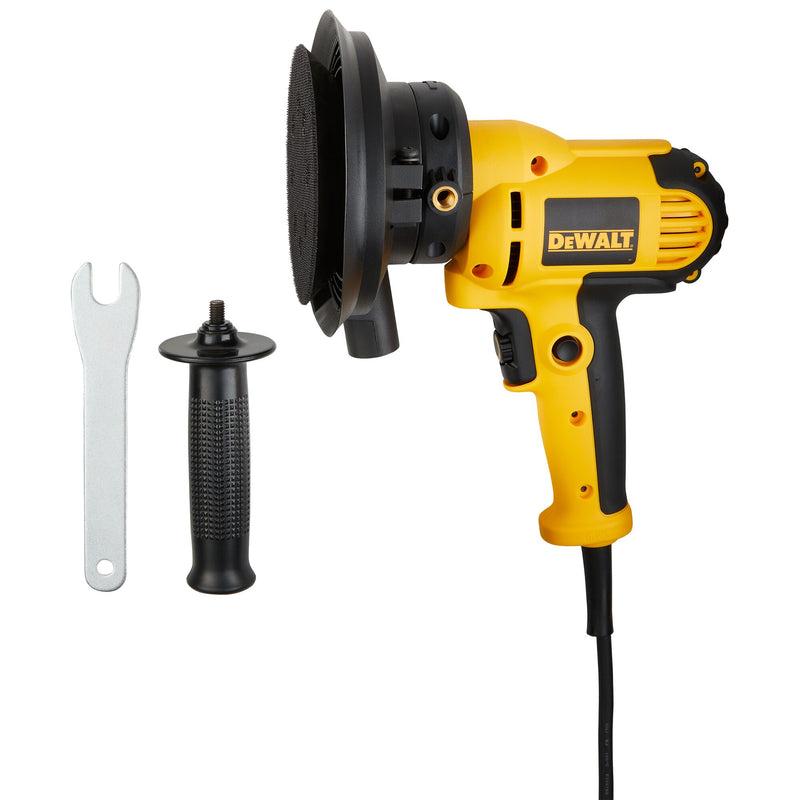 DEWALT Rotary Sander, Variable Speed, Dust Shroud, 5-Inch - Reconditioned