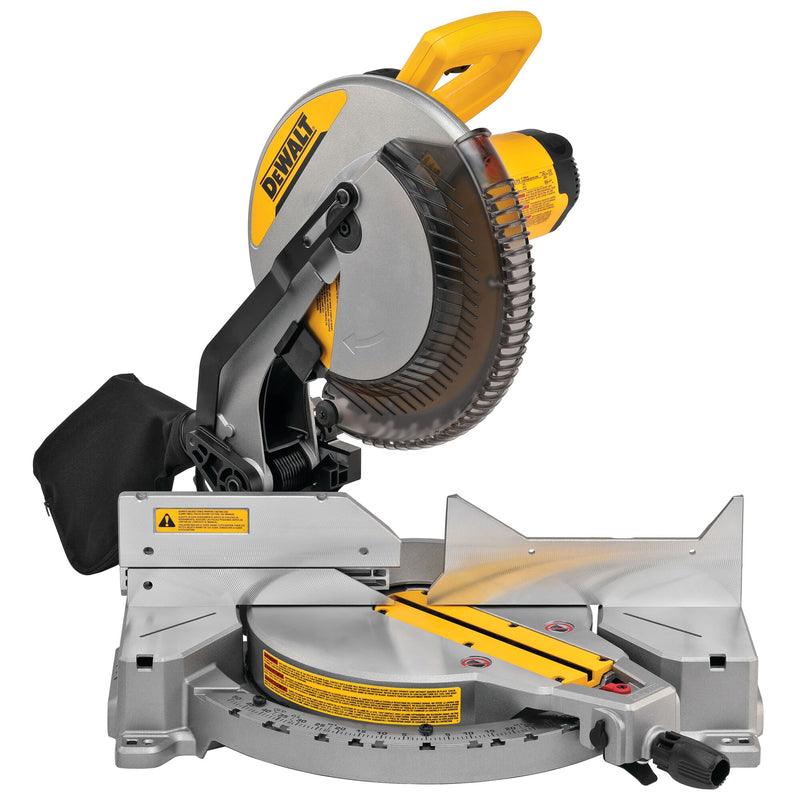 DEWALT 12-Inch Miter Saw, 15-Amp, Single Bevel, Compound - Reconditioned