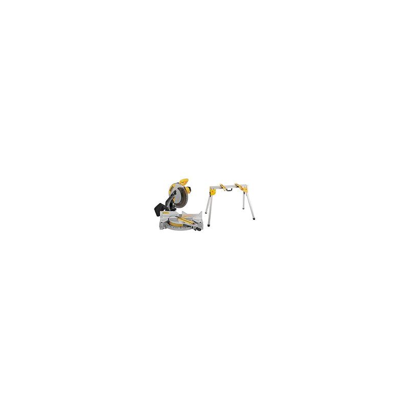 DEWALT 12-Inch Miter Saw, 15-Amp, Single Bevel, Compound - Reconditioned