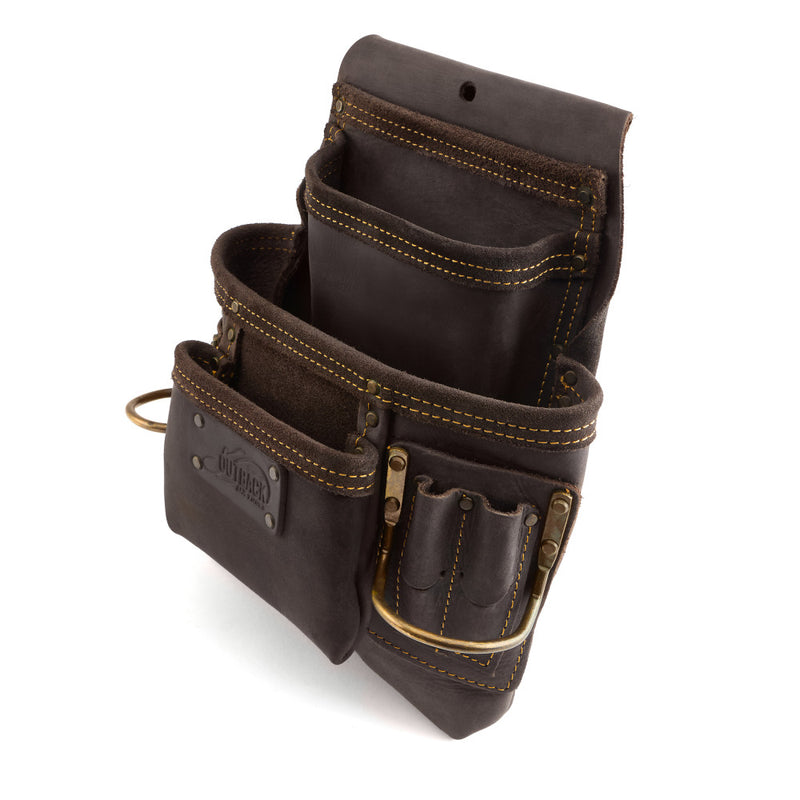OX Tools OX-P263701D OX Pro 4 Pocket Pouch with Dual Hammer Holders	..