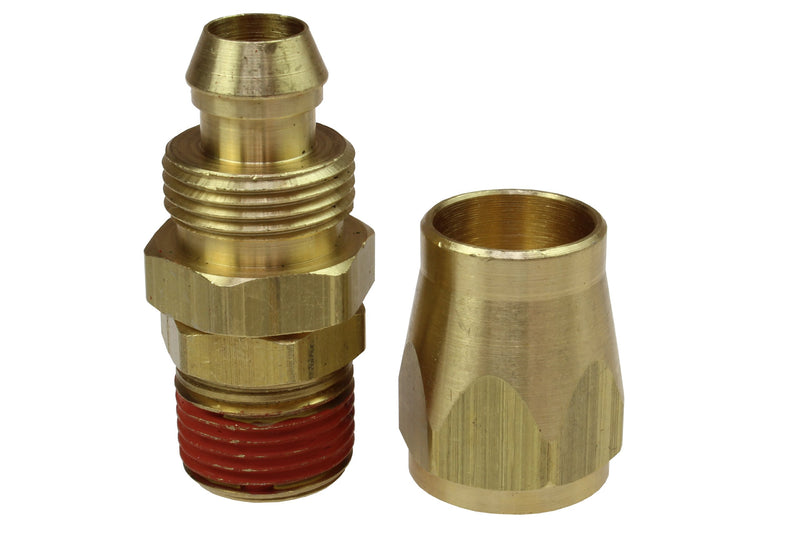 Coilhose Pneumatics PSM0404 Polyurethane Reusable Swivel, 1/4" ID x 1/4" MPT