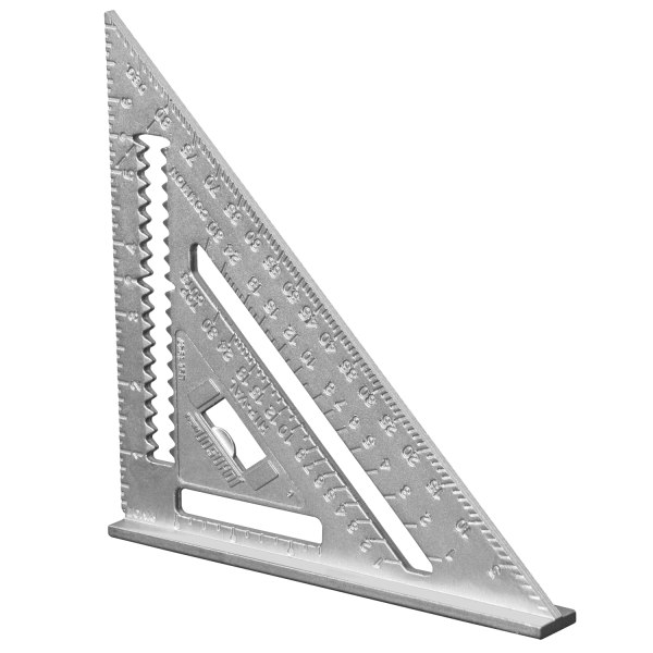 Johnson Level 7" Johnny Square® Aluminum Rafter Square