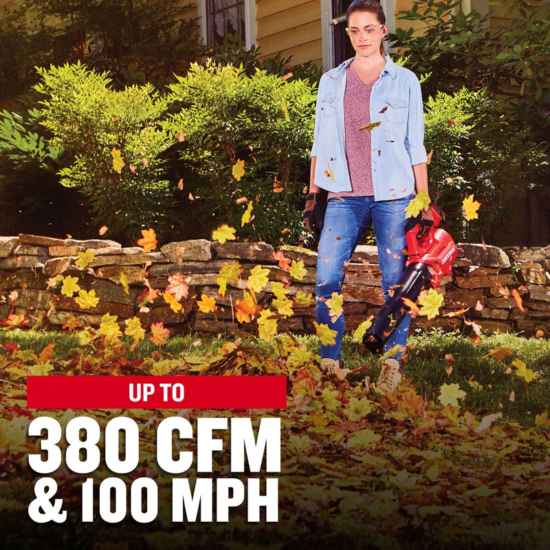 CRAFTSMAN V20* Cordless Axial Leaf Blower Kit with (1) 4.0Ah Battery and Charger - Reconditioned
