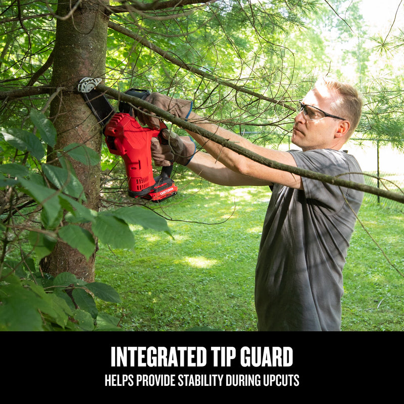 CRAFTSMAN V20* Cordless 6-Inch Pruning Chainsaw Kit with (1) 2.0 Ah Battery and Charger - Reconditioned