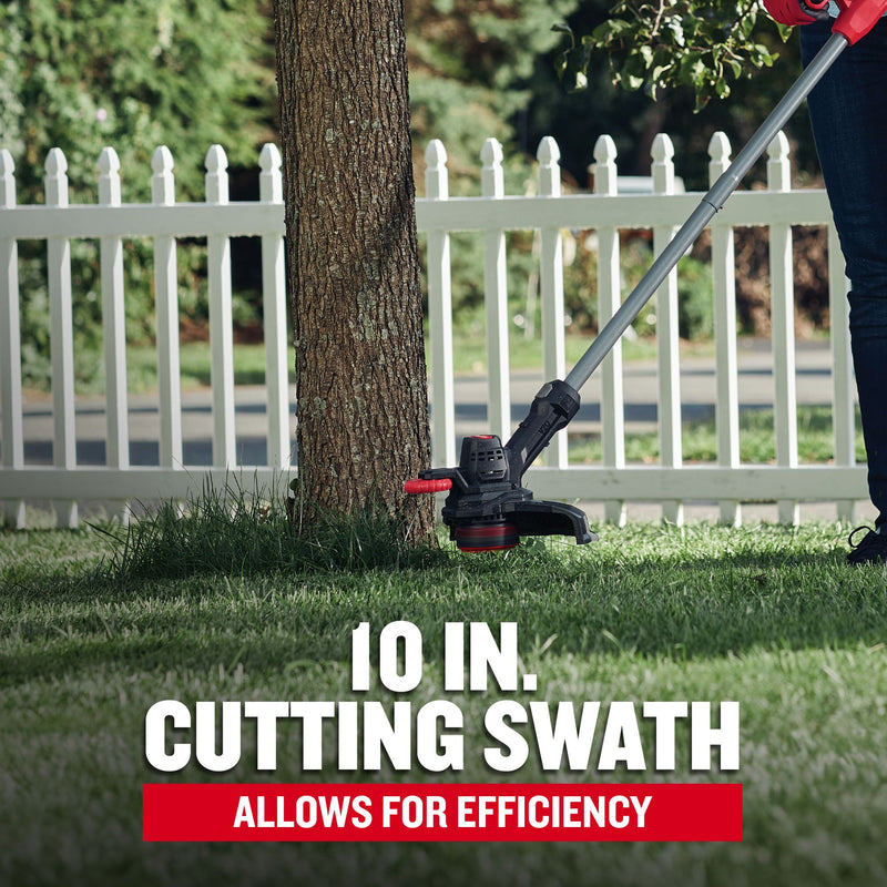 CRAFTSMAN V20* Cordless 10-Inch WEEDWACKER String Trimmer and Edger Kit with (1) 2.0Ah Battery and Charger - Reconditioned