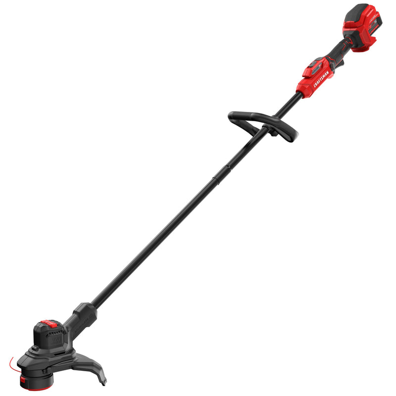 CRAFTSMAN V20* BRUSHLESS RP Cordless Adjustable String Trimmer with (1) 5.0ah Battery and Charger - Reconditioned