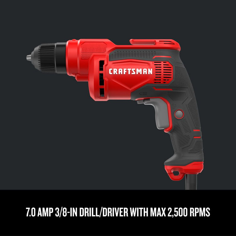CRAFTSMAN Corded 3/8-Inch Electric Drill/driver (7 Amp) - Reconditioned