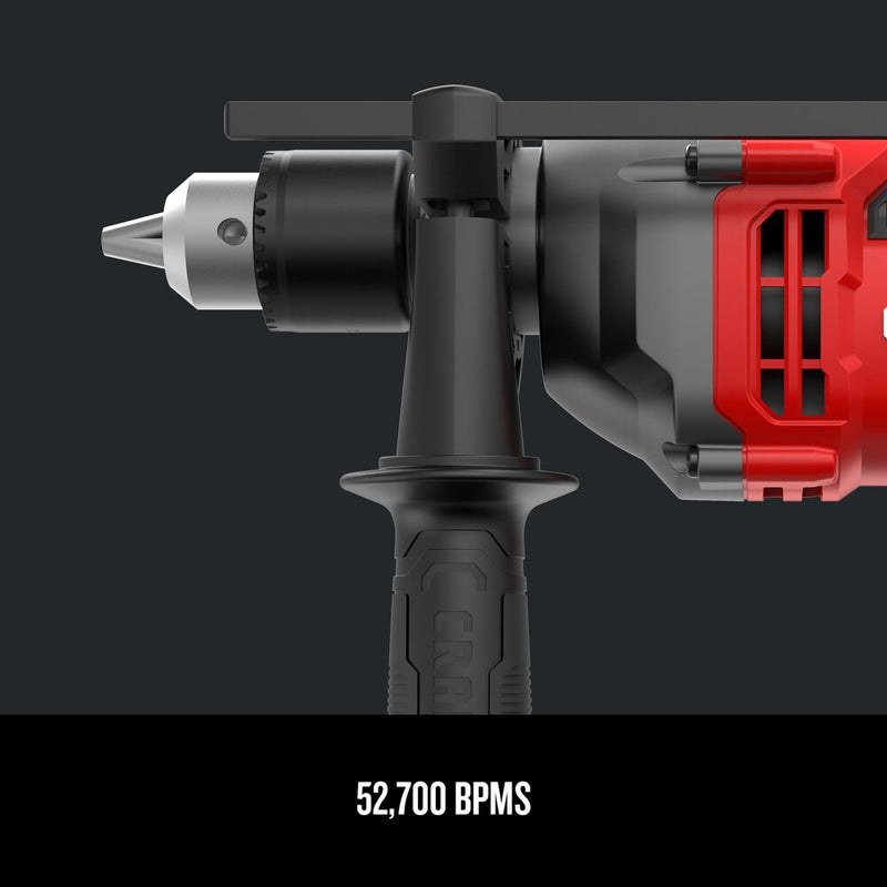 CRAFTSMAN Corded 1/2-Inch Electric Variable Speed Hammer Drill (7 Amp) - Reconditioned