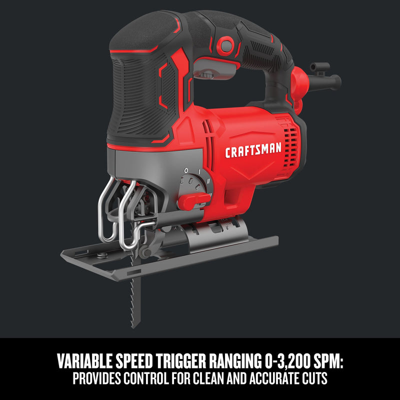 CRAFTSMAN Corded Electric Jig Saw (6 Amp) - Reconditioned