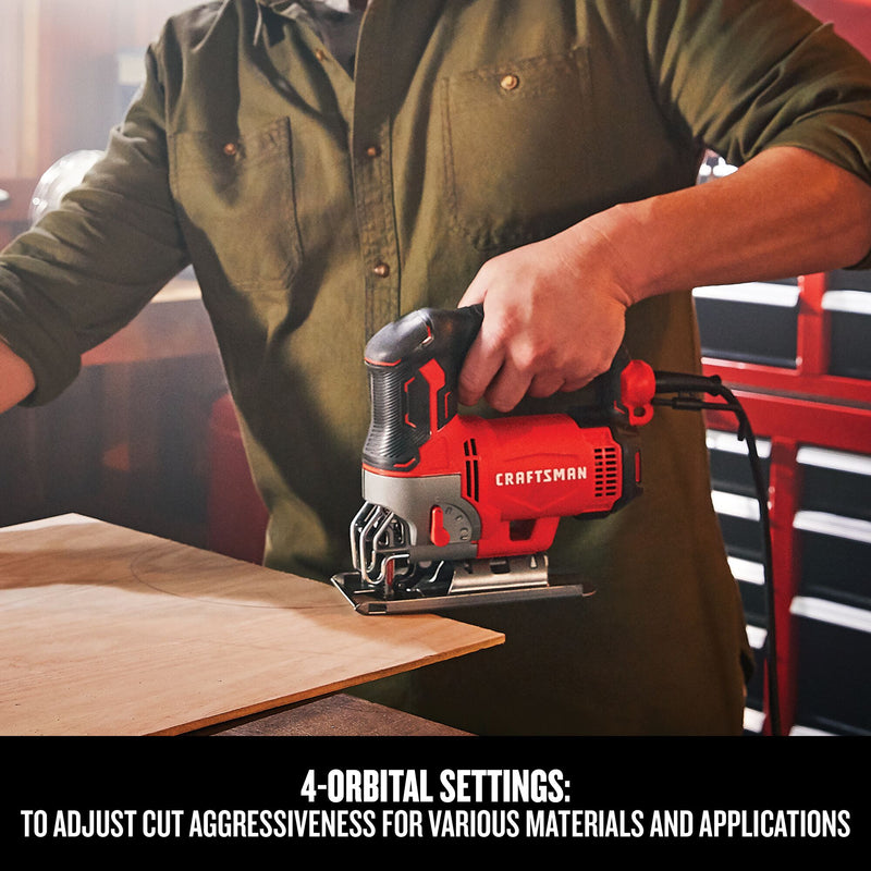 CRAFTSMAN Corded Electric Jig Saw (6 Amp) - Reconditioned