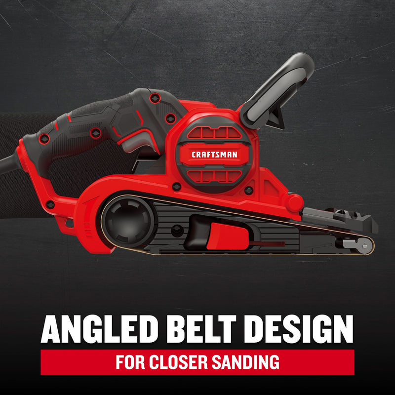 CRAFTSMAN Corded Electric 3-Inch X 21-Inch Belt Sander (7 Amp) - Reconditioned