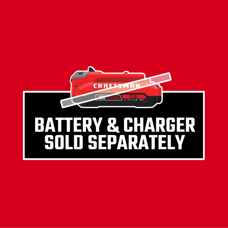 CRAFTSMAN V20* Cordless Brad Nailer (Tool Only) - Reconditioned