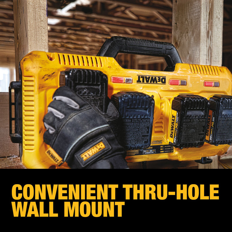 DEWALT 12V/ 20V/ 60V MAX* Multiport Simultaneous Fast Charger - Reconditioned