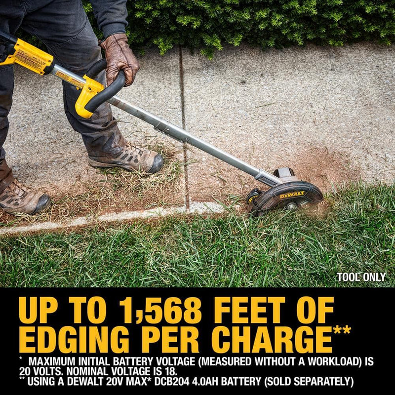 DEWALT 20V MAX* Brushless Cordless Edger (Tool Only) - Reconditioned
