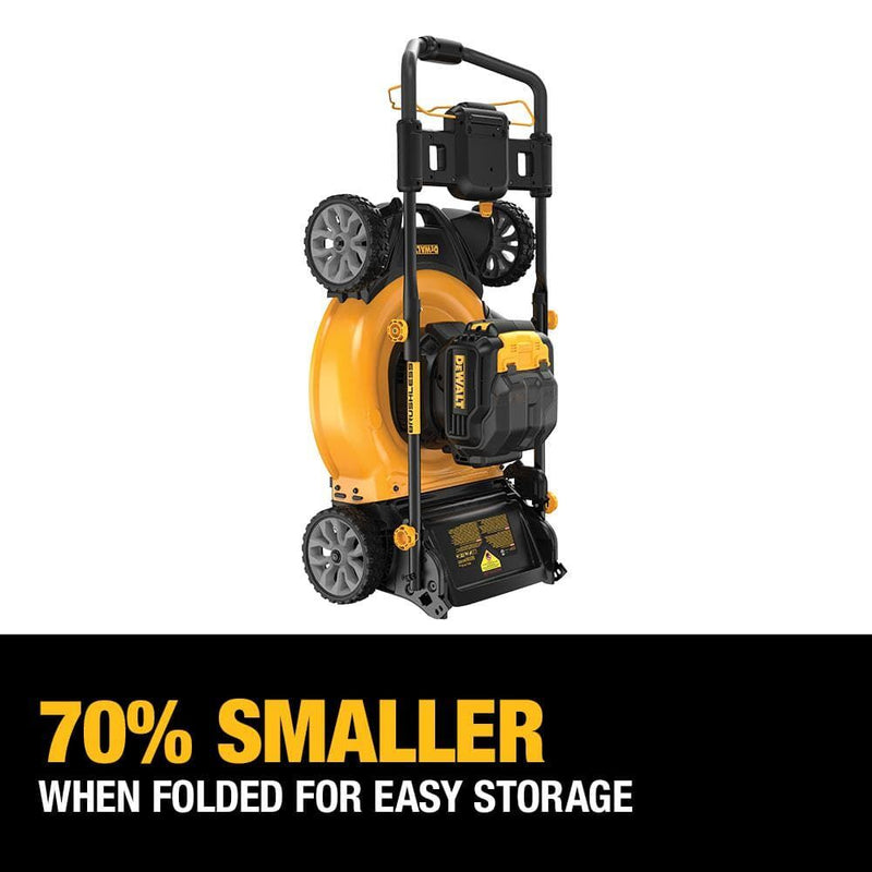 DEWALT 2X20V MAX* 21-1/2 in. Brushless Cordless Push Mower - Reconditioned