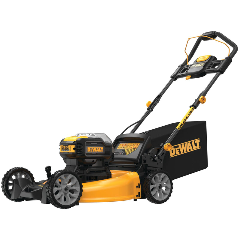DEWALT 2X20V MAX* 21-1/2 in. Brushless Cordless Push Mower - Reconditioned