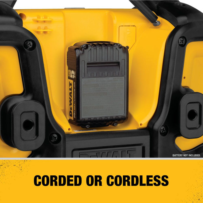 DEWALT Jobsite Radio Charger with BLUETOOTH - Reconditioned