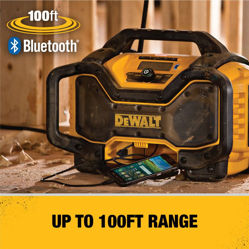 DEWALT Jobsite Radio Charger with BLUETOOTH - Reconditioned
